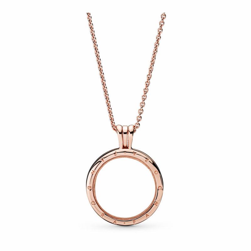 Pandora Rose™ Floating Locket Necklace Egypt DF8274063